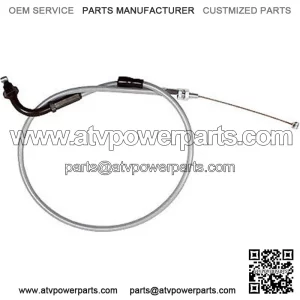 1988-1989 FITS SUZUKI GSX-R750 BLACK VINYL THROTTLE PULL CABLE 04-012 (For: Suzuki)