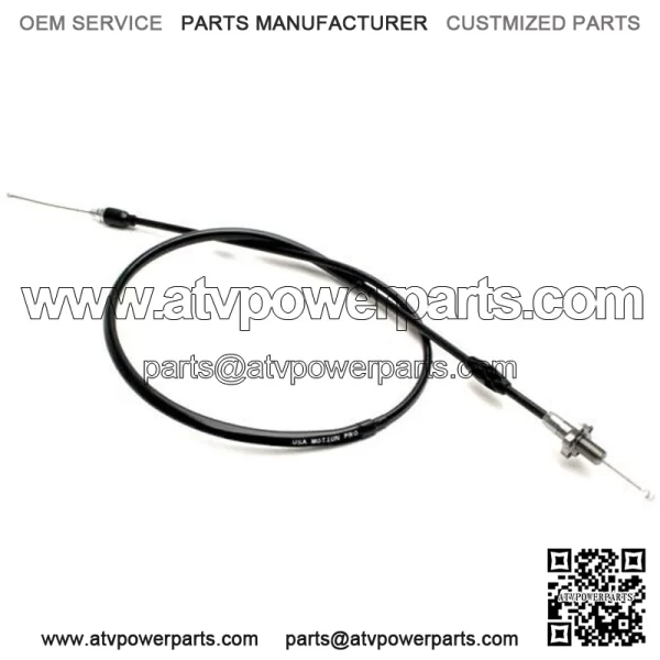 Black Vinyl Throttle Cable for 1996-2004 Suzuki LS 650P Savage/S40 (For: Suzuki)