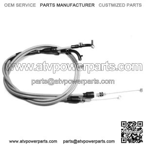 Throttle Push & Pull Cable for Suzuki RMZ 450, 2007-2012 - RM-Z (For: Suzuki)