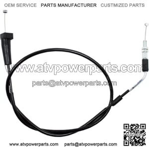 Black Vinyl Throttle Cable For Suzuki Lt-R450 Quadracer 2006-2008 (For: Suzuki)