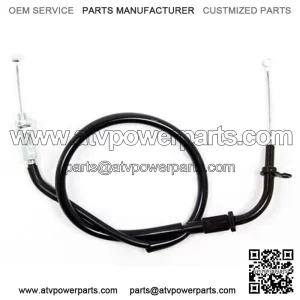 04-0147 - Black Vinyl Pull Throttle Cable For Suzuki GSX GSXR 19B (For: Suzuki)