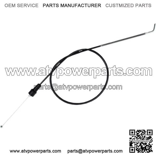 04-0052 - Black Vinyl Throttle Cable (For: Suzuki)