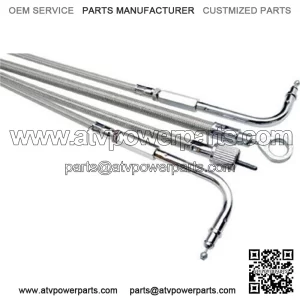 Armor Coat Throttle Pull Cable +8" Suzuki Boulevard 1800 M109R 640264 (For: Suzuki)