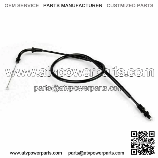 Throttle Cable Push/Pull Wire Line Gas For Suzuki GSXR GSX-R 600 06-09 Black (For: Suzuki) - Image 4