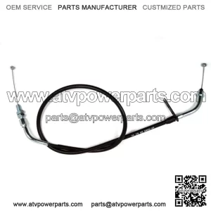 04-0289 - Black Vinyl Push Throttle Cable (For: Suzuki)