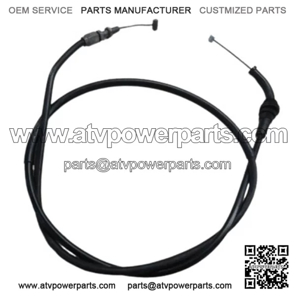 1980-1983 SUZUKI GS650GL THROTTLE CABLE CABLE GS650 OEM (For: Suzuki) - Image 2