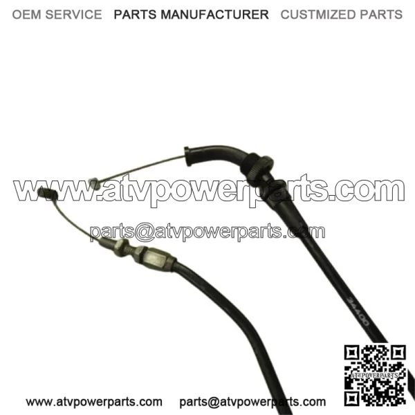 1980-1983 SUZUKI GS650GL THROTTLE CABLE CABLE GS650 OEM (For: Suzuki) - Image 3