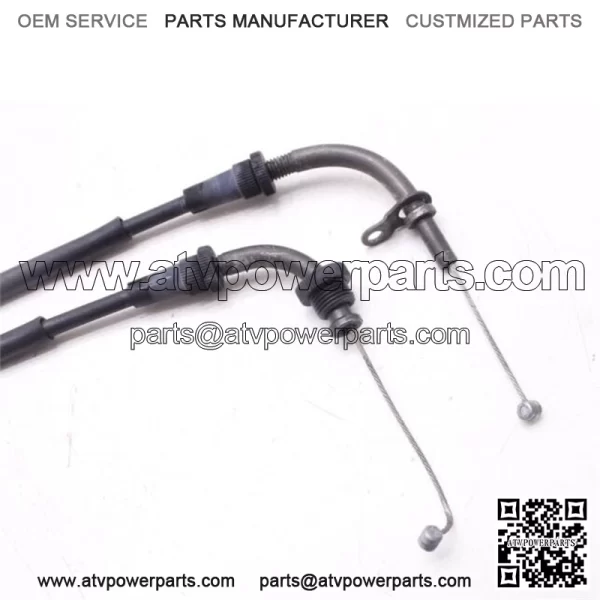 02 SUZUKI SV650S OEM THROTTLE CABLES LINES R8.BX28 (For: Suzuki) - Image 4