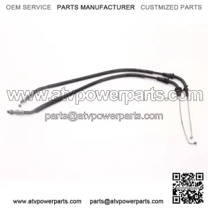 02 SUZUKI SV650 OEM THROTTLE CABLES LINES R3.BX20 (For: Suzuki)