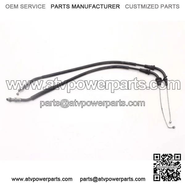 02 SUZUKI SV650 OEM THROTTLE CABLES LINES R3.BX20 (For: Suzuki)