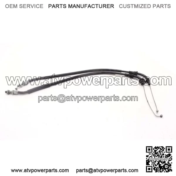 02 SUZUKI SV650 OEM THROTTLE CABLES LINES R3.BX20 (For: Suzuki) - Image 3