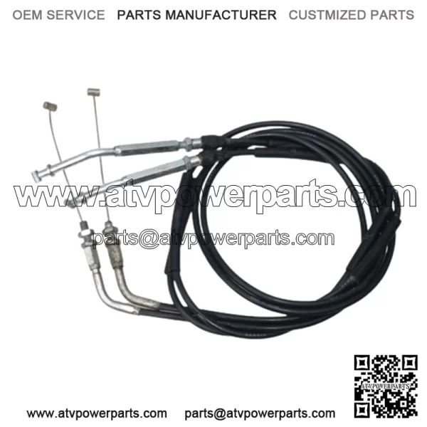 06 07 SUZUKI GSXR 600 THROTTLE CABLES S70 (For: Suzuki)