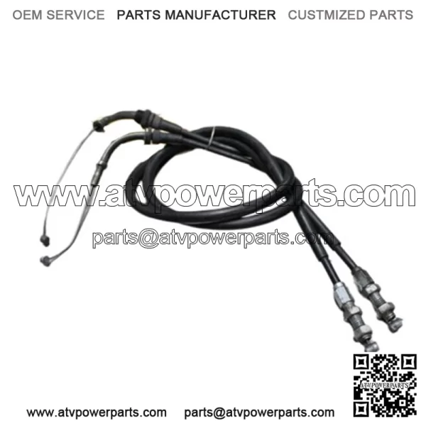 02-03 SUZUKI GSXR750 Throttle Cables (For: Suzuki)
