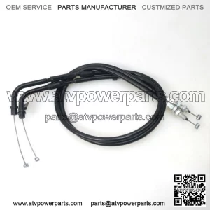 04 05 SUZUKI GSXR 600 THROTTLE CABLES S33 (For: Suzuki)
