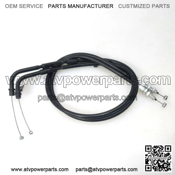 04 05 SUZUKI GSXR 600 THROTTLE CABLES S33 (For: Suzuki)