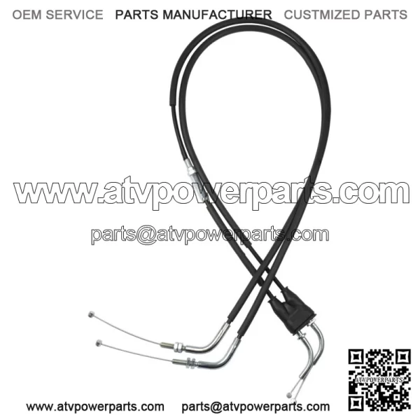 Throttle Cable Set for Suzuki RM 125 (1983-1983)/ 58300-14130