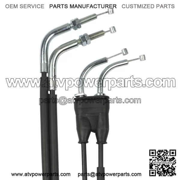 Throttle Cable Set for Suzuki RM 125 (1983-1983)/ 58300-14130 - Image 2