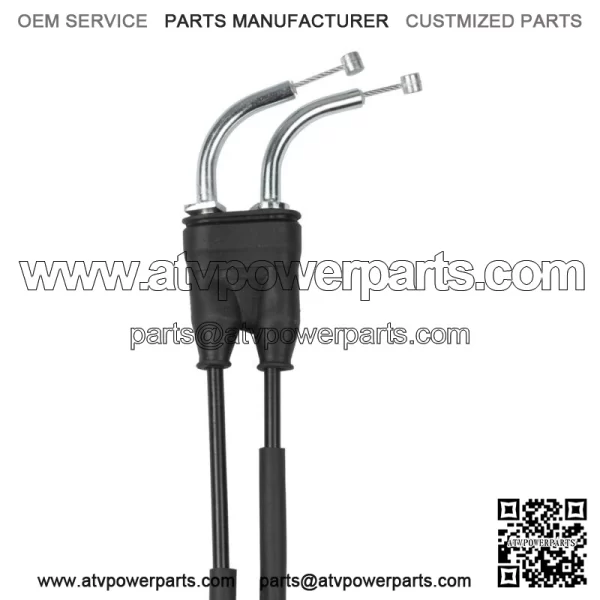 Throttle Cable Set for Suzuki RM 125 (1983-1983)/ 58300-14130 - Image 4