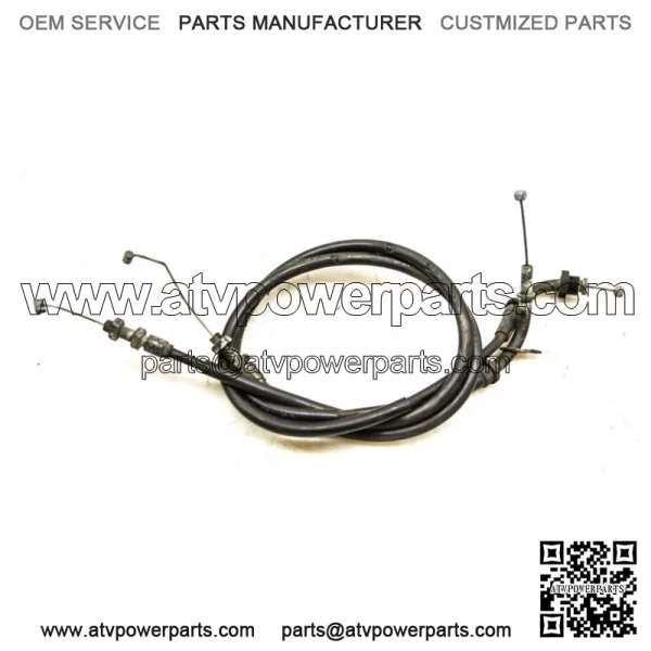 02 Suzuki GSXR600 Throttle Cables (For: Suzuki)