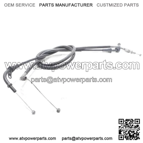 01-05 SUZUKI BANDIT 1200 OEM THROTTLE CABLES LINES - Image 3