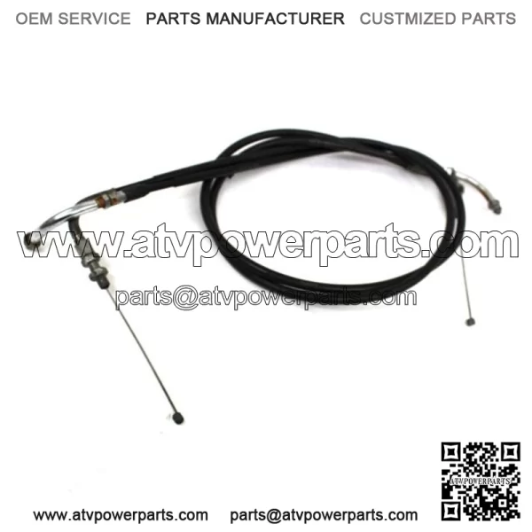 01-04 Suzuki Volusia VL800 Throttle Cables Oem Smooth Pull (For: Suzuki)
