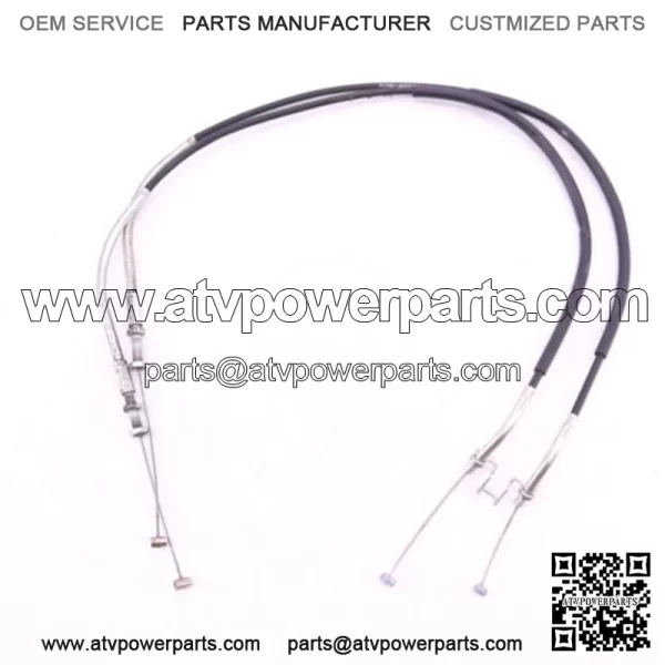 2013 11-23 SUZUKI GSXR 750 GSXR750 OEM THROTTLE CABLES S178 (For: Suzuki) - Image 5