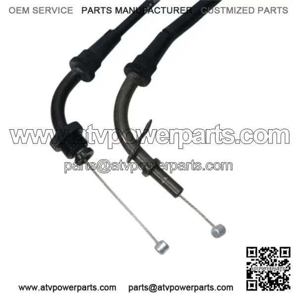01-07 SUZUKI HAYABUSA THROTTLE CABLES S42 (For: Suzuki) - Image 4