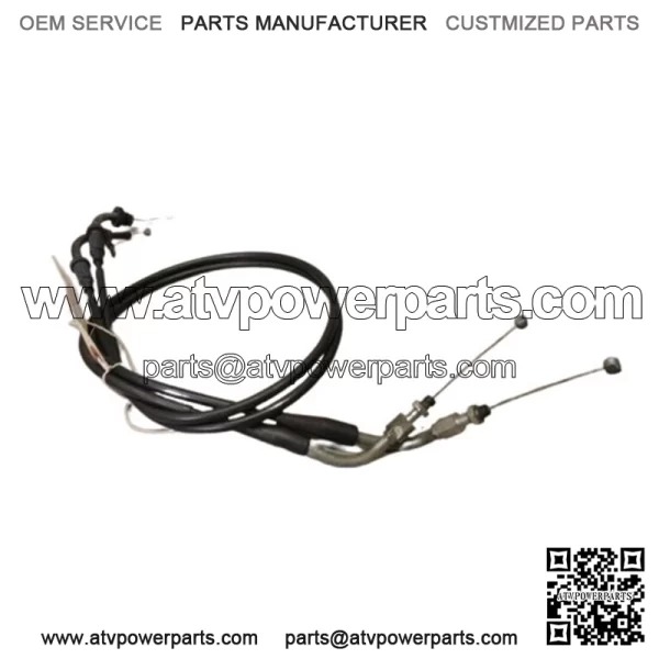 Throttle Cables Pair for Suzuki AN 650 Burgman 2003 to 2012 (For: Suzuki)