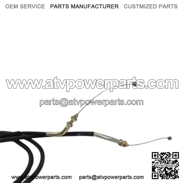 2001 Suzuki Dr650se Throttle Cables Lines (For: Suzuki) - Image 5