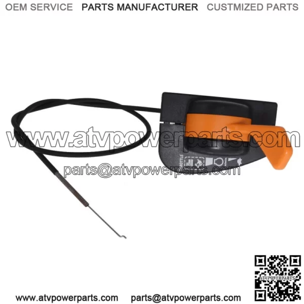 D125 D130 D140 D160 D170 LA155 X165 For JOHN DEERE Throttle Choke Cable GY21984 - Image 2