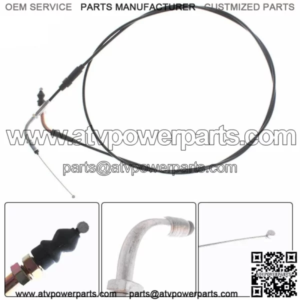 72" Throttle Gas Cable Scooter Moped Fit for QMB139 GY6 150cc 125cc 50cc