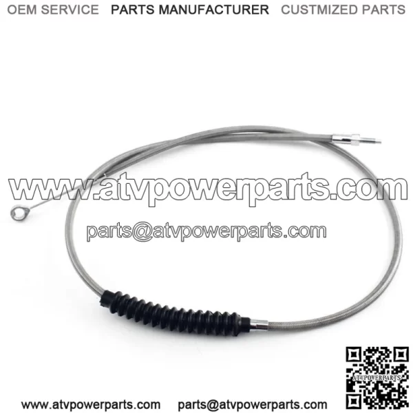 Braided Clutch Cable for Sportster 1200 XL1200C XL1200N XL1200R XL1200T XL1200X - Image 4