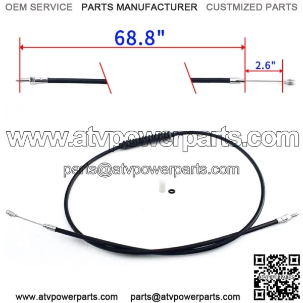 68.8" Clutch Cable Dyna Wide Glide FXDWG 99-05 Low Rider FXDL FXDS-Conv 99 00