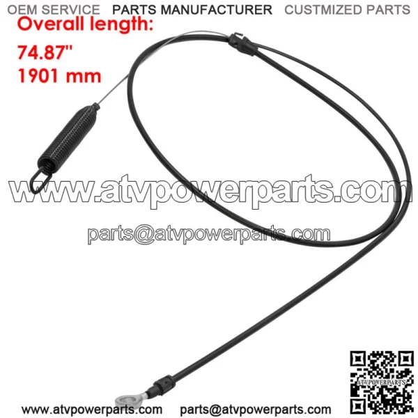584243501 705292 21548470 Clutch Cable for Husqvarna Ariens Poulan - Image 2