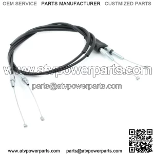 Throttle Cable Return & Pull Set For Honda XR650L 1993-2022 (For: Honda)