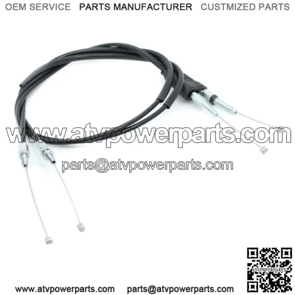 Throttle Cable Return & Pull Set For Honda XR650L 1993-2022 (For: Honda)