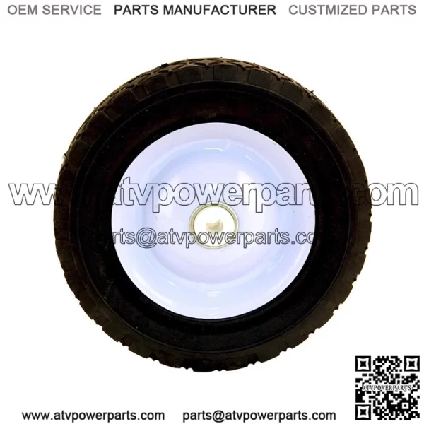 8" x 1.75" Steel Offset Wheel