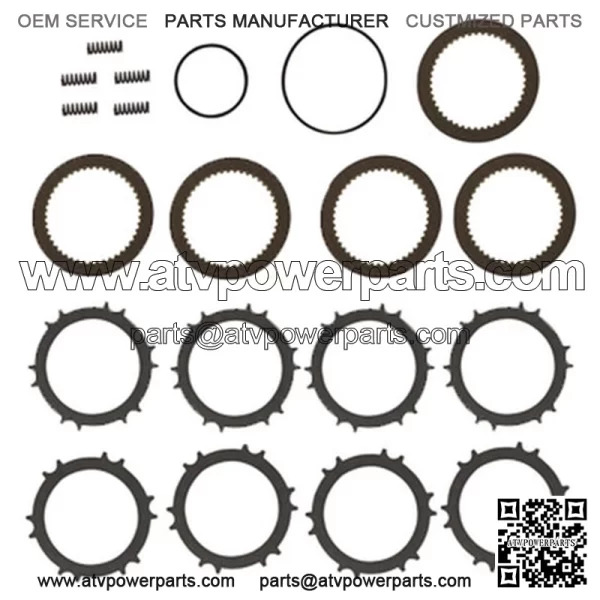 PTO Clutch Plate Kit Fits International 784 684 484 574 674 584 Fits Case IH 595