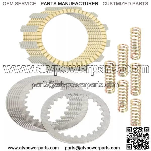 Clutch Friction Plates And Springs Kit for Yamaha R6 YZF-R6 2003 2004 2005