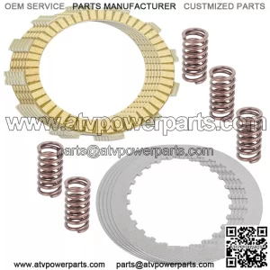 Clutch Friction Plates And Springs Kit for Honda CB650Sc Nighthawk 650 1983-85