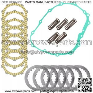 Clutch Plates Kit for Honda Sportrax 400 TRX400EX 1999-2008 / TRX400X 2009-2014