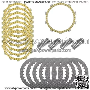 Clutch Friction Steel Plates Kit for Honda VT750C2 Shadow Spirit 750 2007-2014