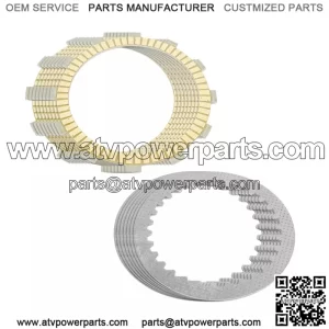 Clutch Friction And Steel Plates for Kawasaki KLR650 KL650 2011-2017