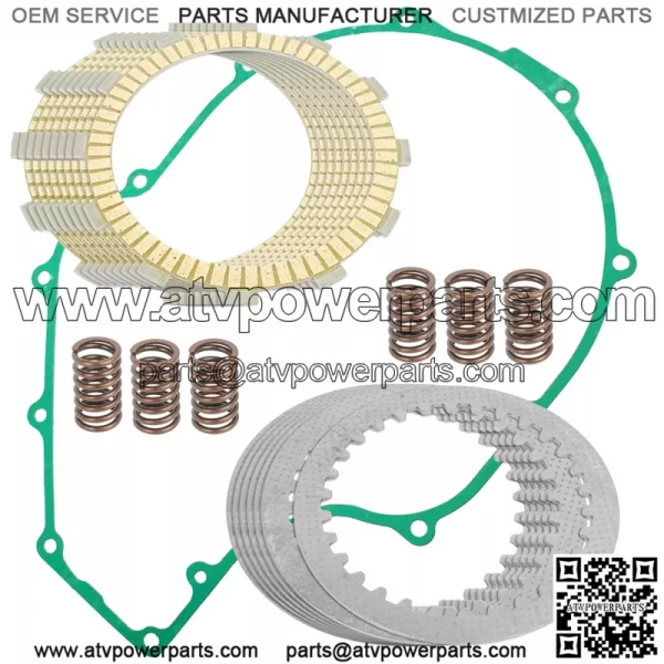 Clutch Friction Plates And Gasket Kit for Kawasaki Concours 1000 ZG1000A 86-06