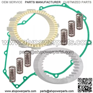 Clutch Friction Plates And Gasket Kit for Kawasaki ZX1200C ZZR1200 2002-2005