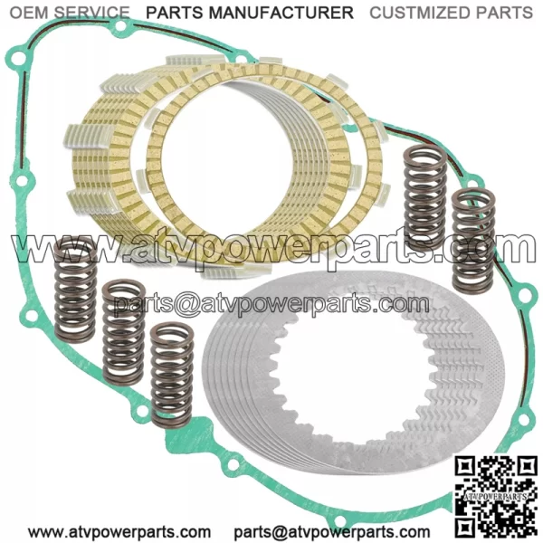 Clutch Friction Plates And Gasket Kit for Honda VFR750F Interceptor 750 86-97