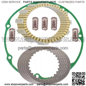 Clutch Friction Plates And Gasket Kit for Honda VT700C Shadow 700 1984-1987