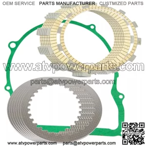 Clutch Friction Plates And Gasket Kit for Yamaha XVZ1200D Venture Royale 84-89