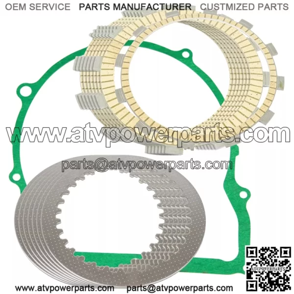 Clutch Friction Plates And Gasket Kit for Yamaha XVZ1200D Venture Royale 84-89