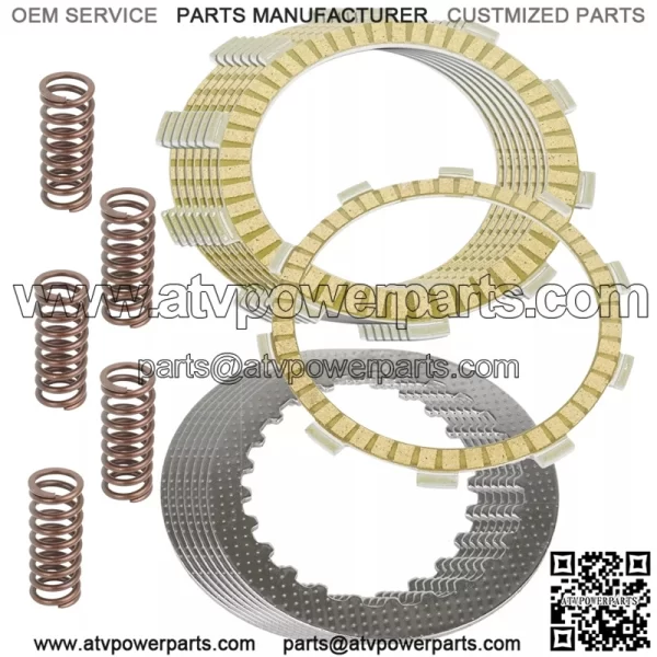 Clutch Friction Steel Plates Springs Kit for Honda CBR600RR 2003 2004 2005 2006
